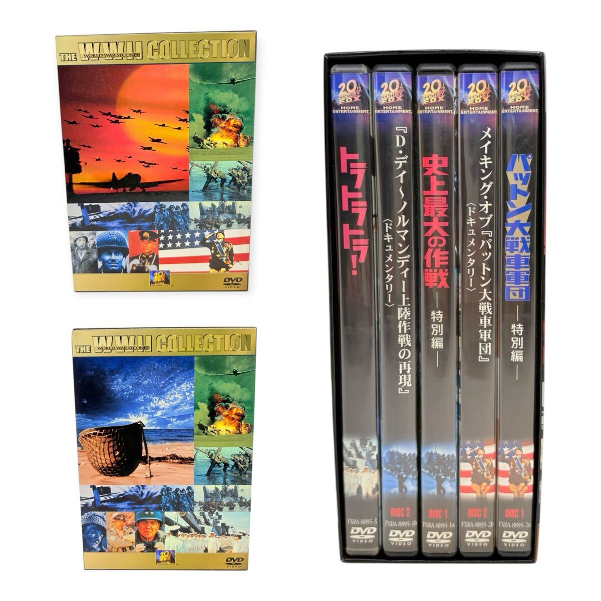 24 DVD BOX 第二次世界大戦 FOX戦争映画コレクションBOX THE WORLD WAR SECOND COLLECTION ドキュメンタリー