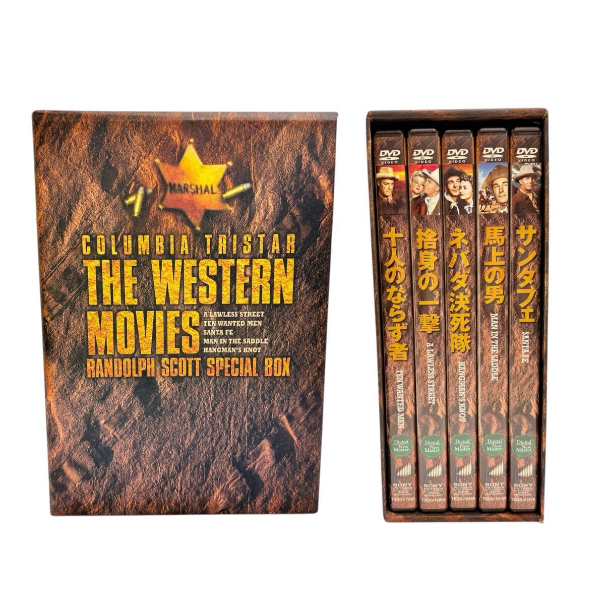 26 DVD BOX コロムビアトライスター ザ・ウェスタン・ムービーズ Vol.5 ランドルフ・スコットスペシャルBOX 西部劇映画 DVDコレクション 