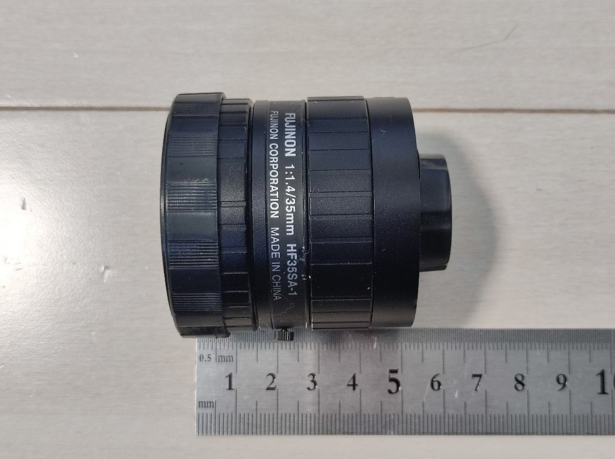 FUJIFILM フジフイルム FUJINON フジノン Cマウントレンズ 1:1.4/35mm HF35SA-1