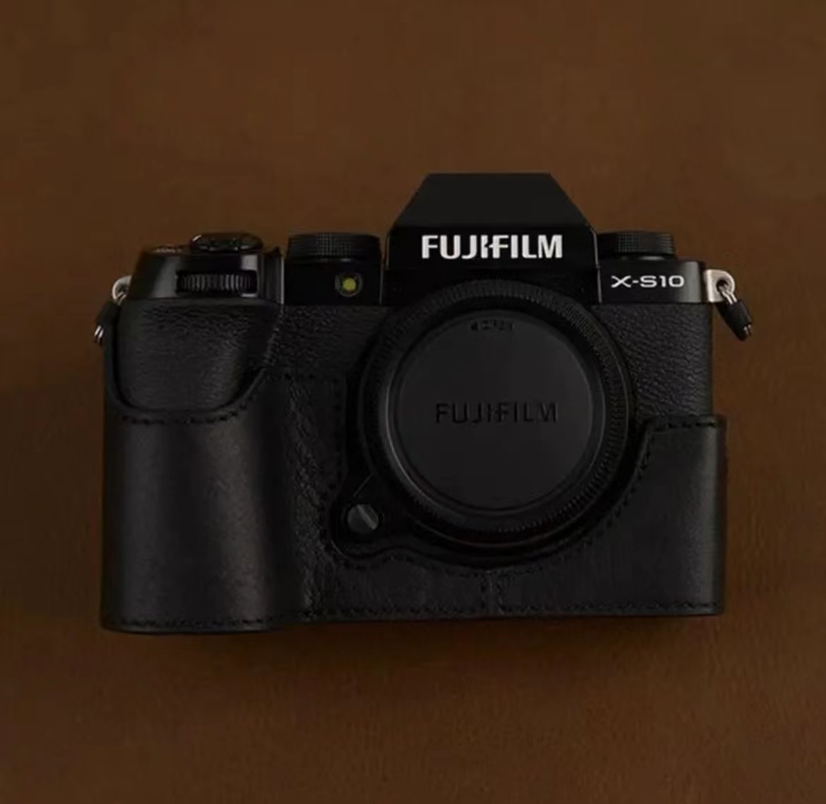 新品 本革カメラケース 富士フイルム FUJIFILM xs10用
