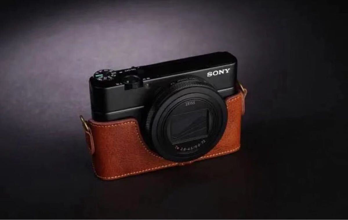 本革 SONYカメラケース RX100 M6/RX100VI用