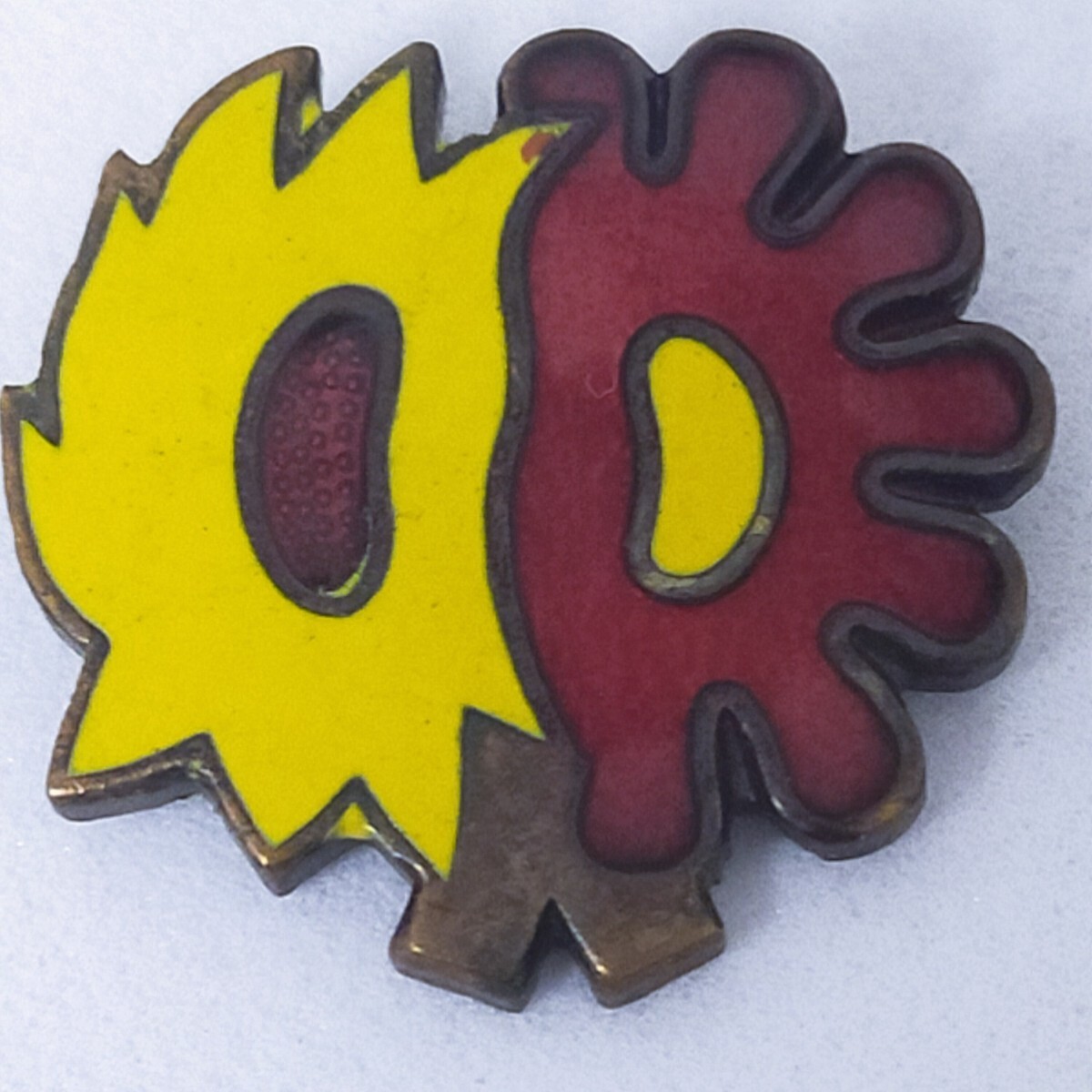 ★激レア★　日朝友好　記念バッジ　詳細分からず　時代背景分からず