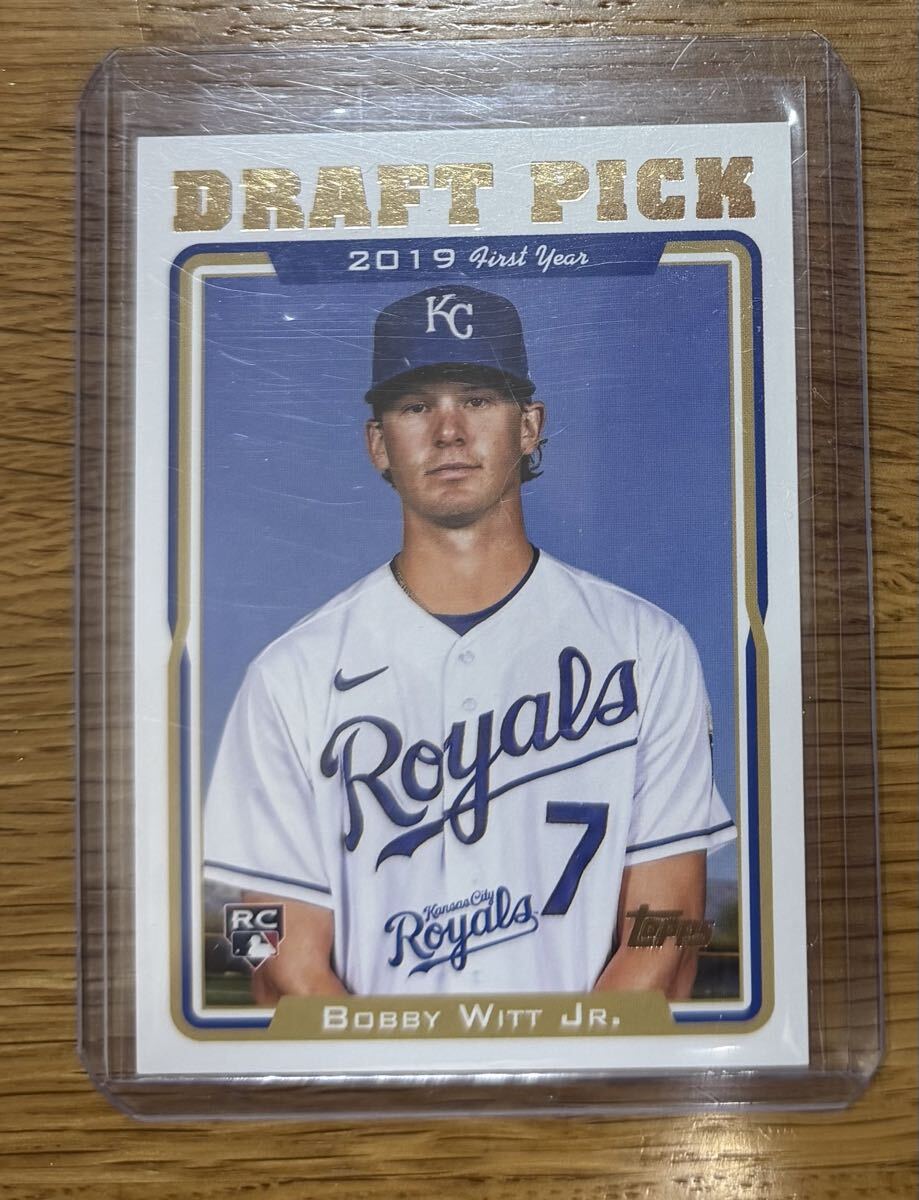 2022 Topps Archives ボビー・ウィット・ジュニア Bobby Witt Jr. Draft Pick #345 RC