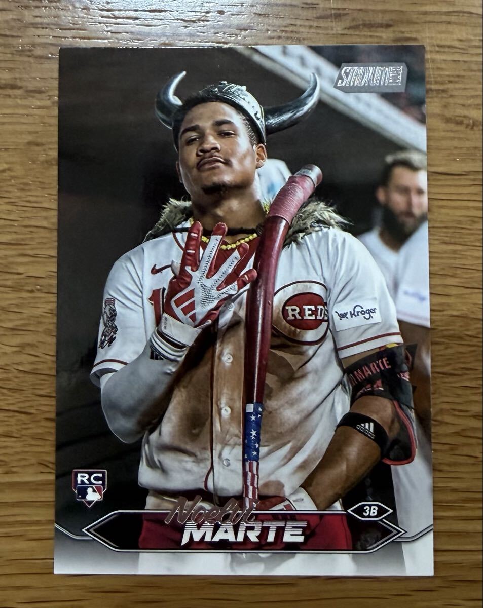 2024 Topps Stadium Club ノエルビ・マルテ Noelvi Marte #13 RC