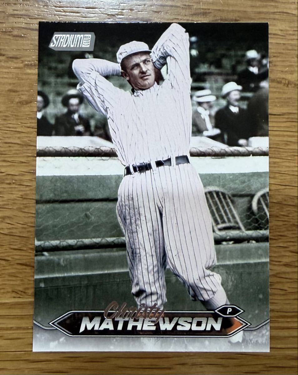 2024 Topps Stadium Club クリスティ・マシューソン Christy Mathewson #169