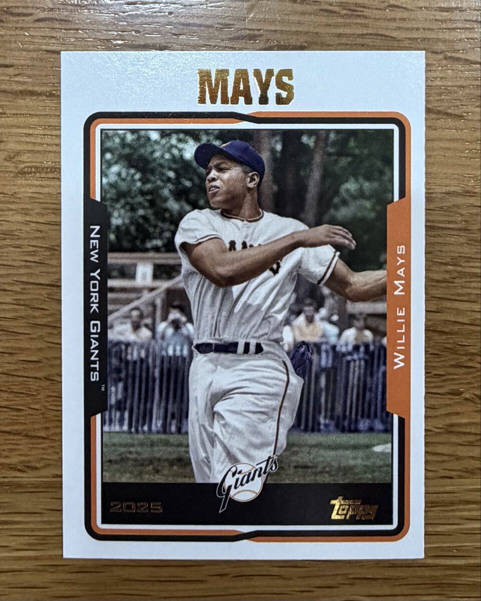 2025 Topps Archives ウィリー・メイズ Willie Mays #224