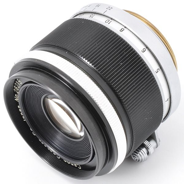 CANON LENS 50mm F2.8 キャノン レンズ 50/2.8 キャップ Lマウント L39 キヤノン カメラ CAMERA スクリューマウント 日本製 JAPAN 5 28