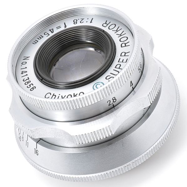 Chiyoko SUPER ROKKOR 45mm F2.8 Lマウント L39 フィルター 千代田光学 スーパー ロッコール 45/2.8 日本製 JAPAN レンズ LENS 4.5 28