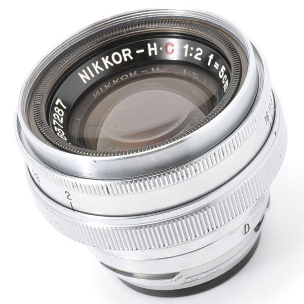 NIKKOR-H・C 5cm F2 ニッコール Ｈ・Ｃ ニコン S2 Sマウント フィルター 日本光学 Nippon Kogaku Nikon NIKKOR H C 5/2 50 S Ｓ Ｓ２