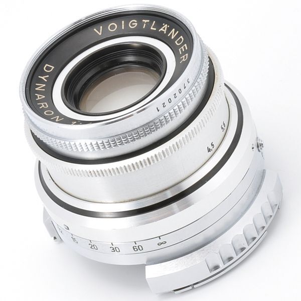 VOIGTLANDER DYNARON 100mm F4.5 フォクトレンダー ダイナロン 100/4.5 PROMINENT プロミネント GERMANY ドイツ製 LENS レンズ 10 45