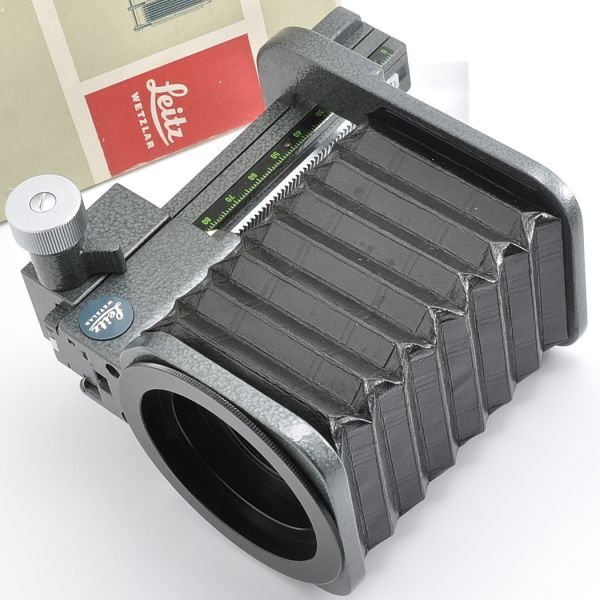 Leica BELLOWS II ライカ ベローズ Ⅱ 16558Z 元箱 ライツ ヴェッツラー Leitz Wetzlar ビゾフレックス VISOFLEX ドイツ製 GERMANY 2 ２
