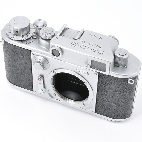 Minolta-35 MODEL II C.K.S. ミノルタ ３５ モデル Ⅱ Ｃ．Ｋ．Ｓ．ケース Lマウント L39 千代田光学精工 CHIYODA KOGAKU Minolta 35 2 ２