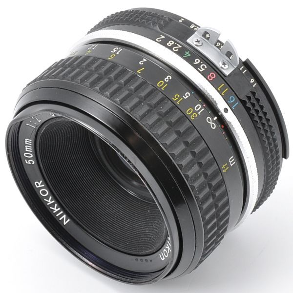 Nikon NIKKOR 50mm F2 Ai Fマウント ニコン ニッコール 50/2 Ａｉ Ｆマウント 日本光学 マニュアル カメラ レンズ CAMERA LENS