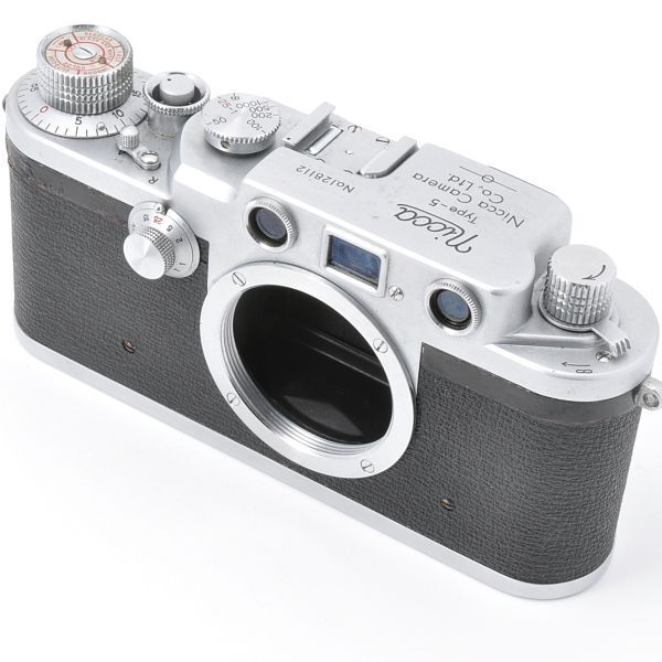 Nicca TYPE-5 ニッカ ＴＹＰＥ－５ Lマウント L39 スプール 革ケース ニッコー カメラ Nikko Camera タイプ TYPE 5 ５ 日本製 JAPAN