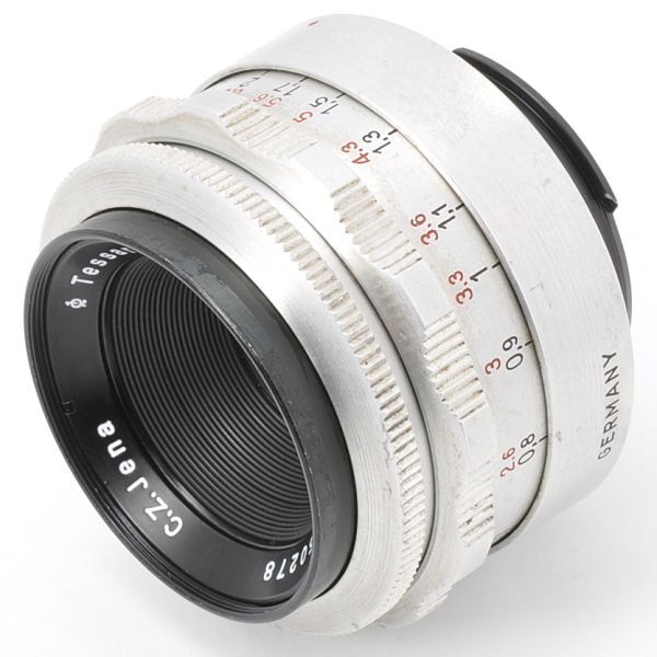 Carl Zeiss Jena Tessar 50mm F2.8 Exakta カール ツァイス イエナ テッサー 50/2.8 エキザクタ フィルター Germany ドイツ製 5 エギザクタ