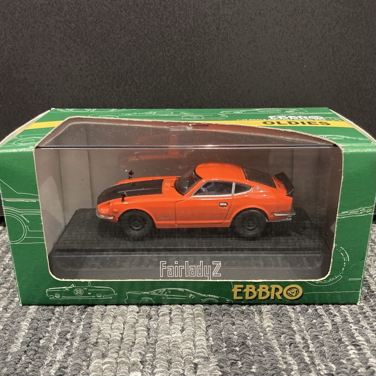 1円スタート EBBRO NISSAN FAIRLADY Z432 R オレンジ ミニカー ニッサン フェアレディ 0331S②