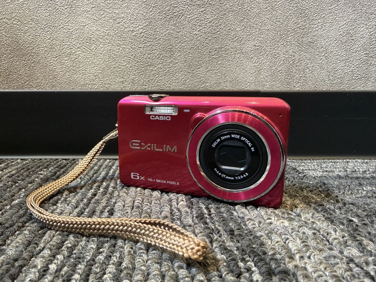 1円〜 CASIO EXILIM EX-ZS26 コンパクトデジタルカメラ ピンク 付属品あり カシオ エクシリム 0329G②