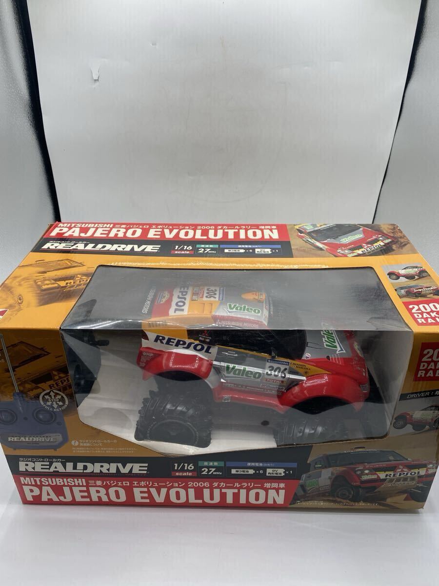 1円スタート　 ラジコン RC 三菱 PAJERO EVOLUTION エボリューション パジェロ ダカールラリー 増岡車　0317b