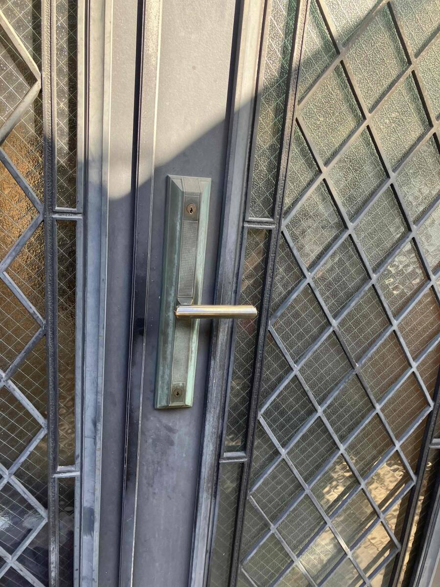 セキスイハイム ドマーニの玄関ドア錠 セット 【中古・絶版】