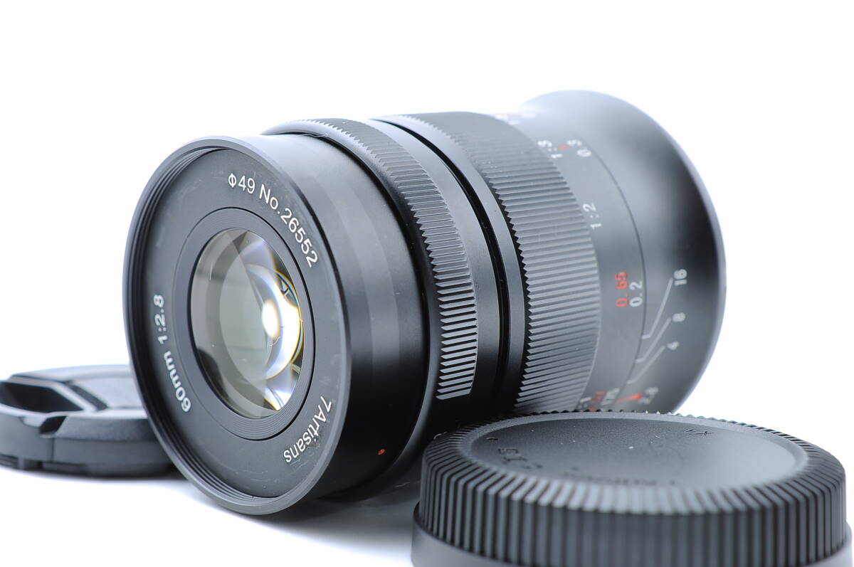 ★良品★ 7artisans 七工匠 60mm F2.8 MACRO 富士フィルム Xマウント