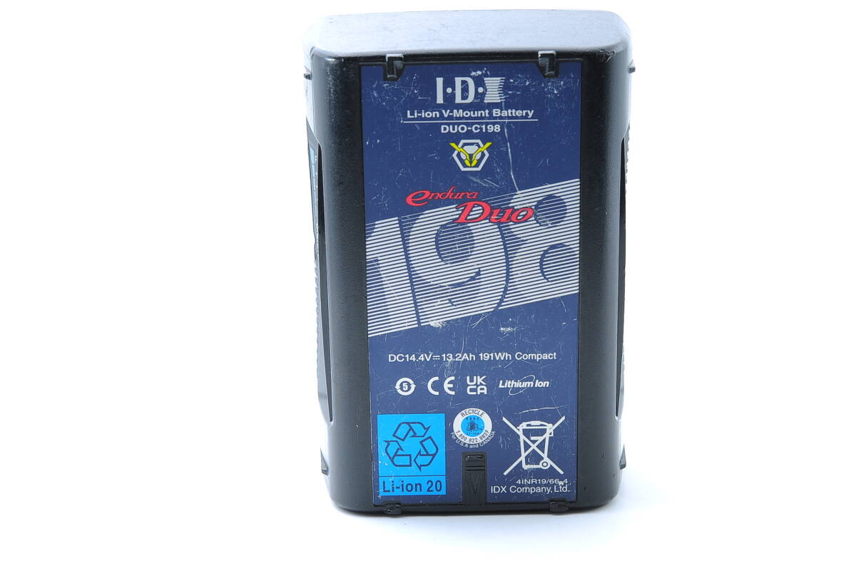 ★良品★ IDX ENDURA DUO-C198 Li-ion Vマウントバッテリー 191Wh 14.4V 13.2Ah リチウムイオン