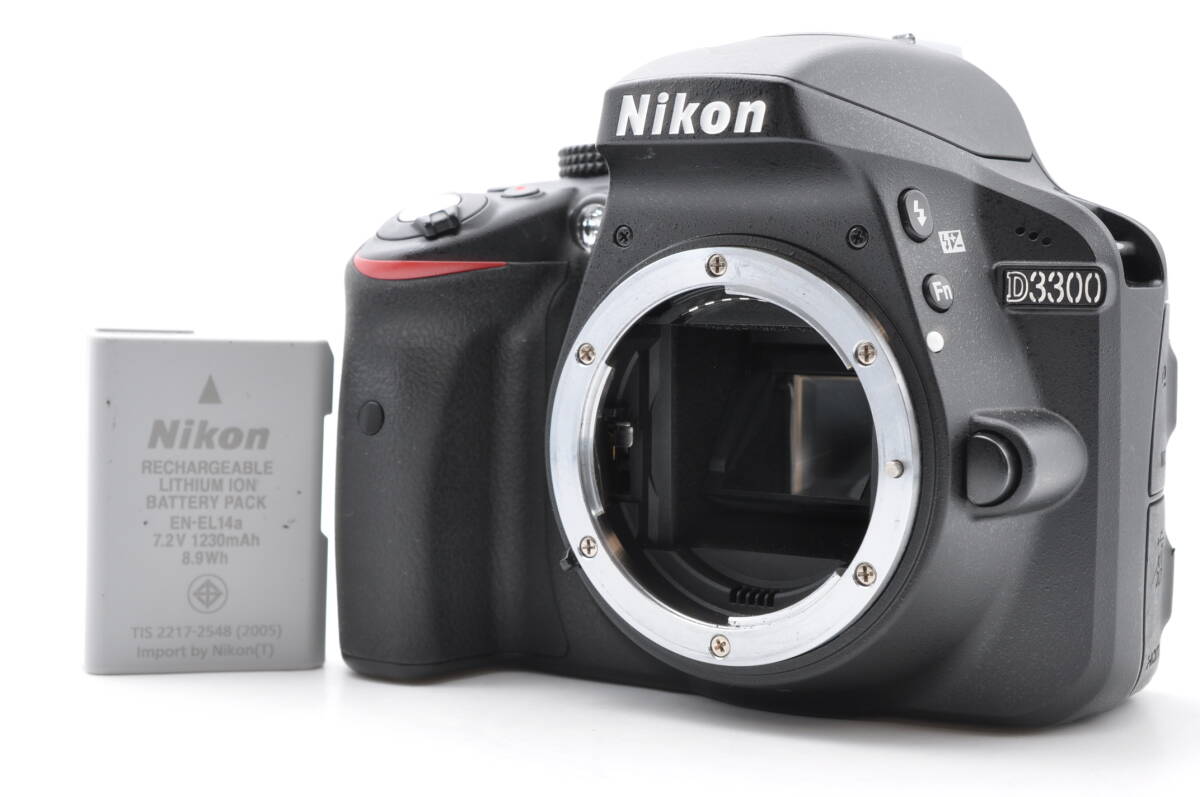 ★実用並品★ ニコン NIKON D3300 ボディ シャッター回数5376