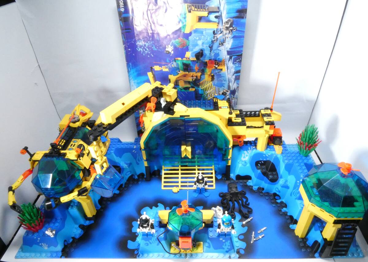 LEGO レゴ 6195 アクアノーツ海底基地 Neptune Discovery Lab 1995年