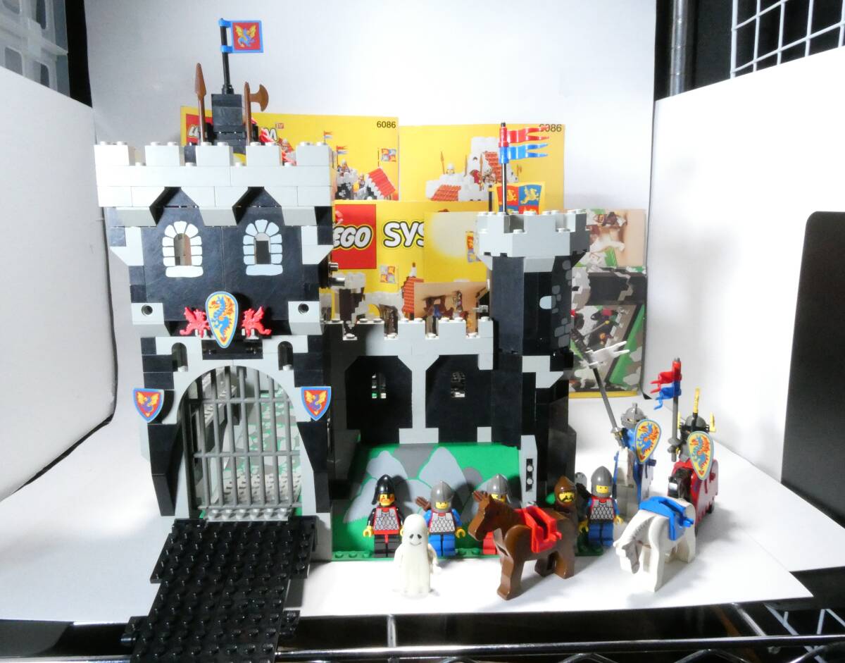 LEGO レゴ 6086 ブラックナイト城　Black Knight's Castle　お城シリーズ 1992年