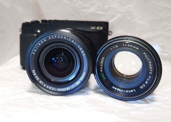★★大人気！美品12点セット★★FUJIFILM X-E2 EBC 18-55mm 50mm F1.4 1.8 28 135 200★完動品★