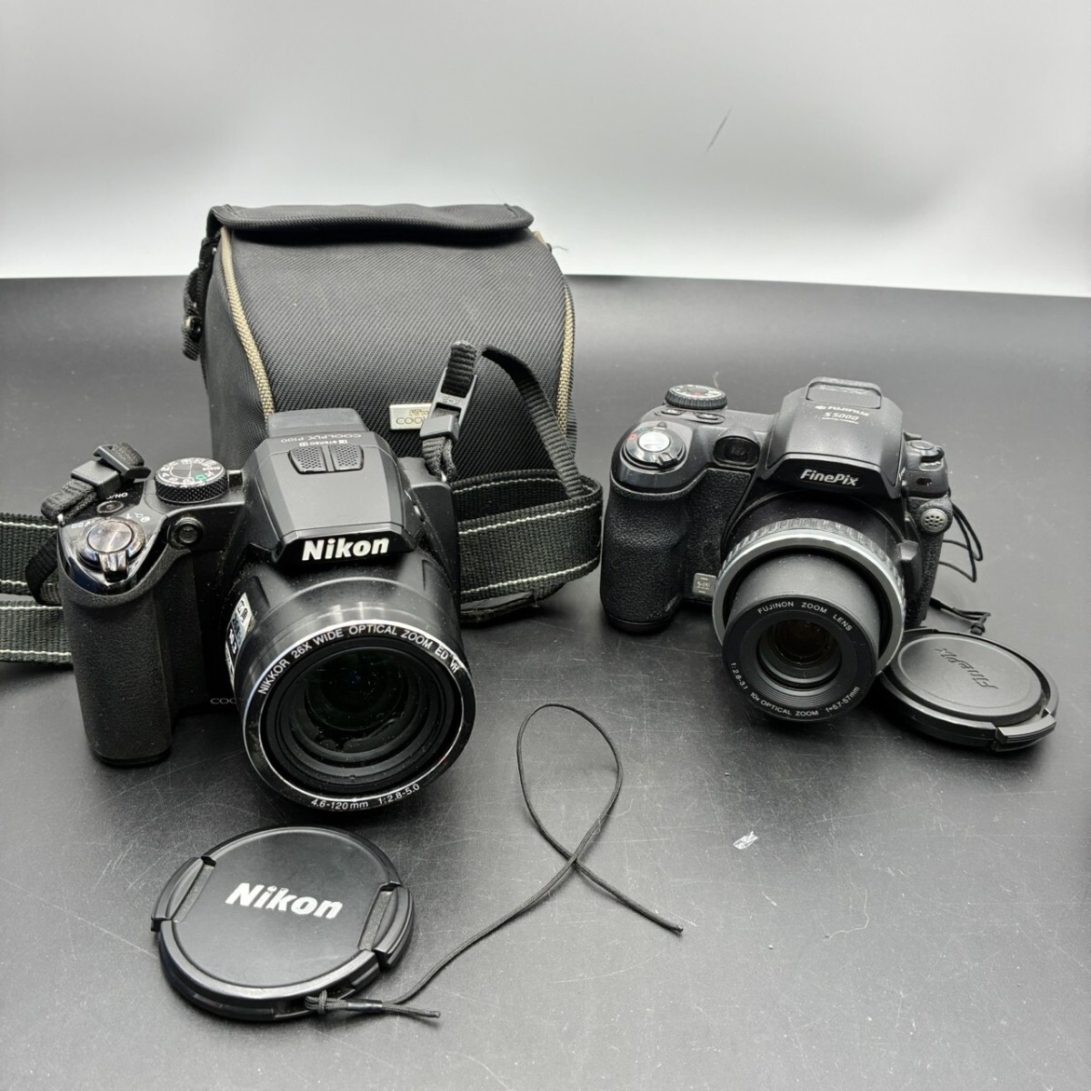 1円スタート Nikon COOLPIX P100 コンパクトデジタルカメラ Fujifilm FinePix S5000 富士フイルム まとめ 動作未確認 現状品 S033137