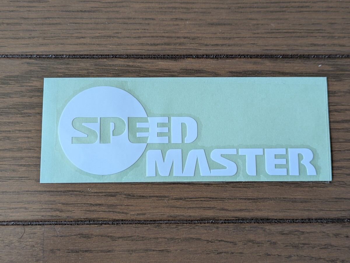 送料無料★SPEEDMASTER スピードマスター シール ステッカー 白