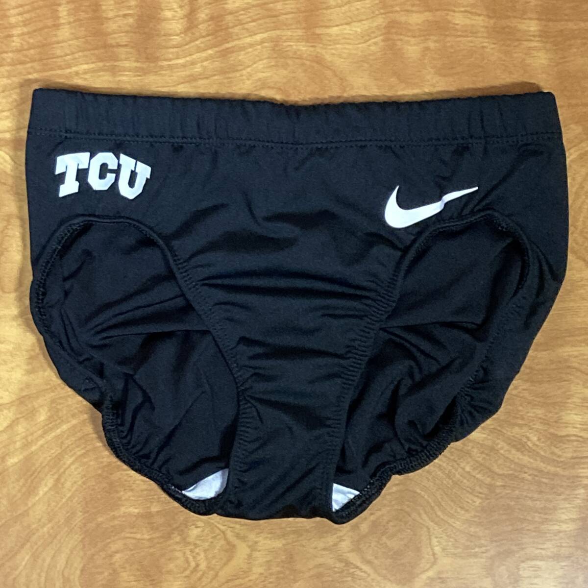 「NIKE」 TCU大学 レーシングショーツ　US/XSサイズ ブラック/陸上競技/ブルマ/インポート/コスプレ/ナイキ/コンペ/ユニフォーム