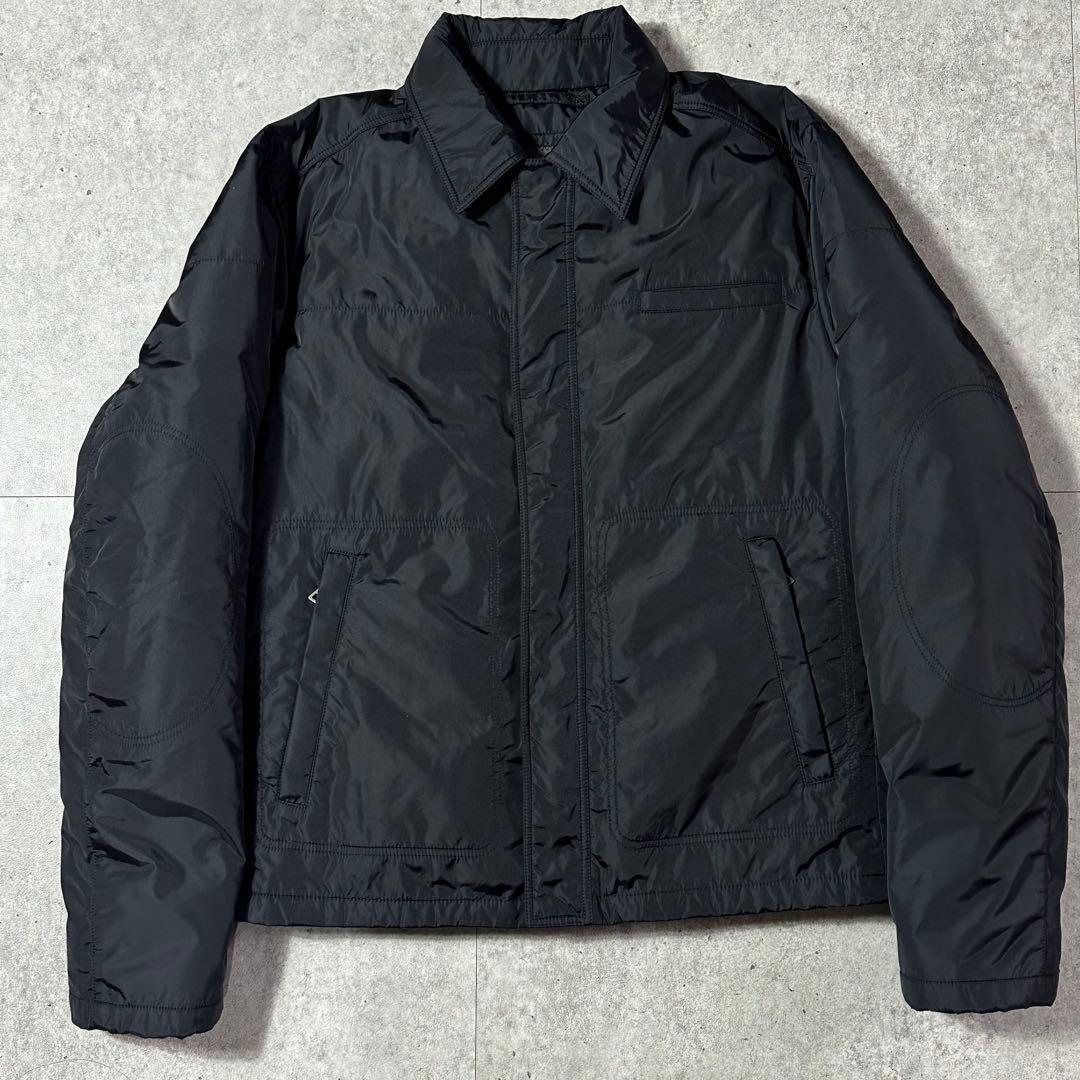 美品 PRADA SPORT archive ナイロンダウンジャケット 黒 50