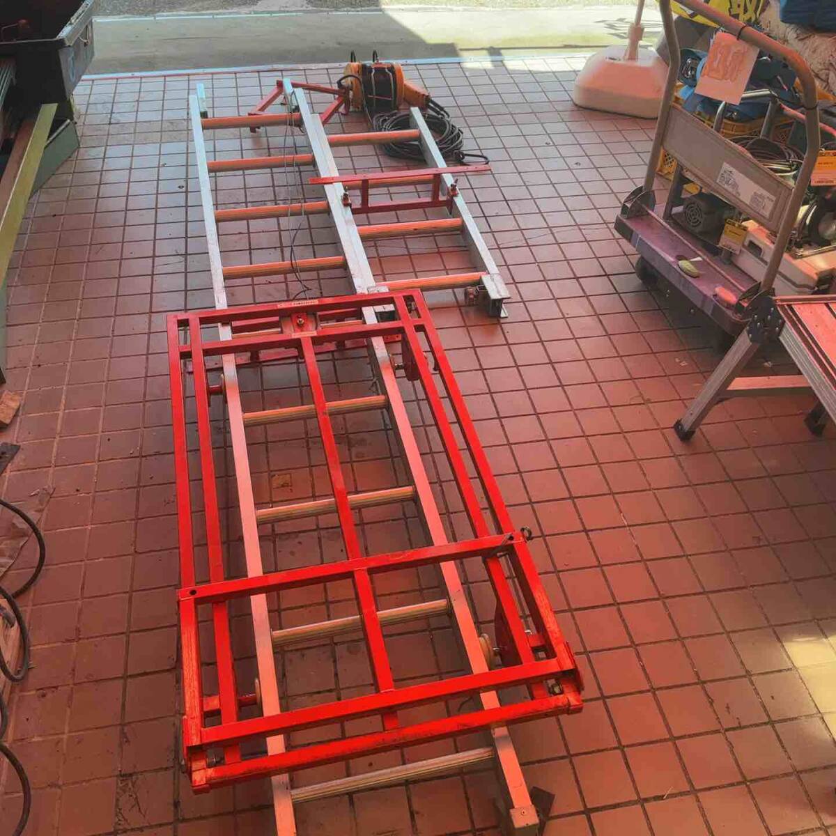 【中古品 / 店頭受取り限定】ユニパー スペースリフト UP-620 ウィンチ RYOBI WI-61C【格安出品♪/草加店】