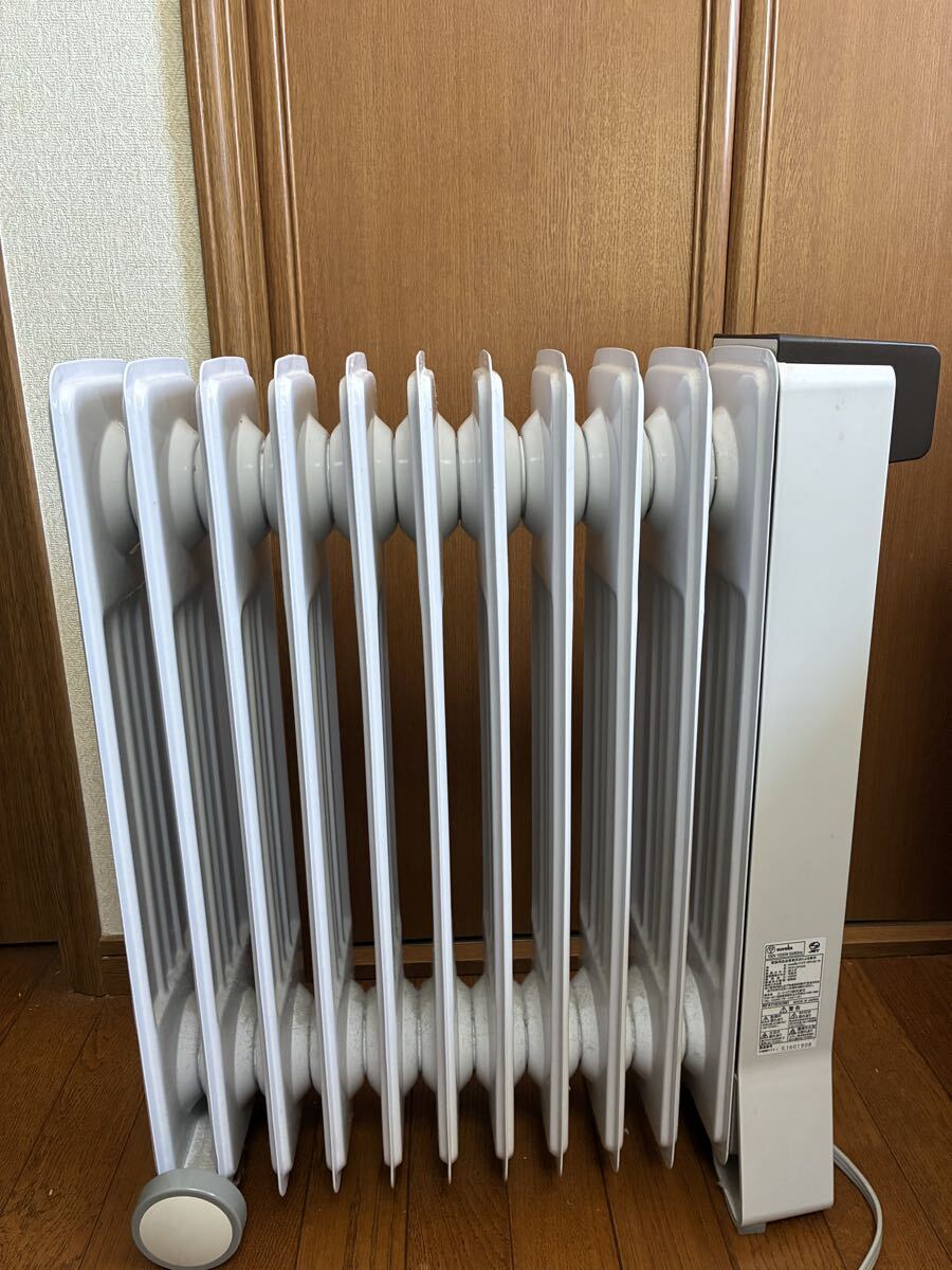 eureks ユーレックス オイルラジエーターヒーター RFX11EH 日本製 ホワイト IW 暖房器具 中古 現状品 送料無料