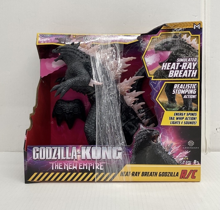 0661801J★ 【ジャンク】ゴジラxコング 新たなる帝国 ゴジラ サウンド アクション RC リモコン フィギュア The New Empire Godzilla x Kong