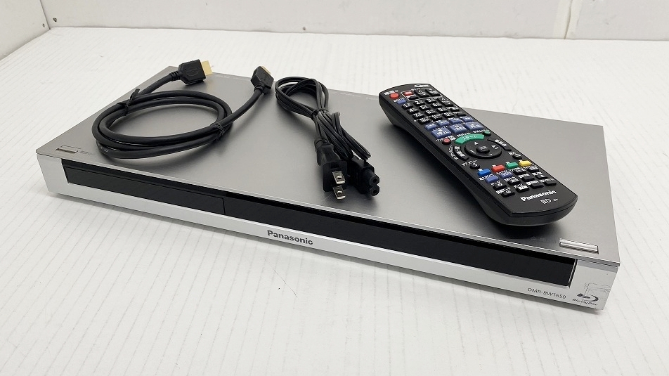 0991811J★ 【検品済】パナソニック HDD/BDレコーダー DMR-BWT650 ※リセット済