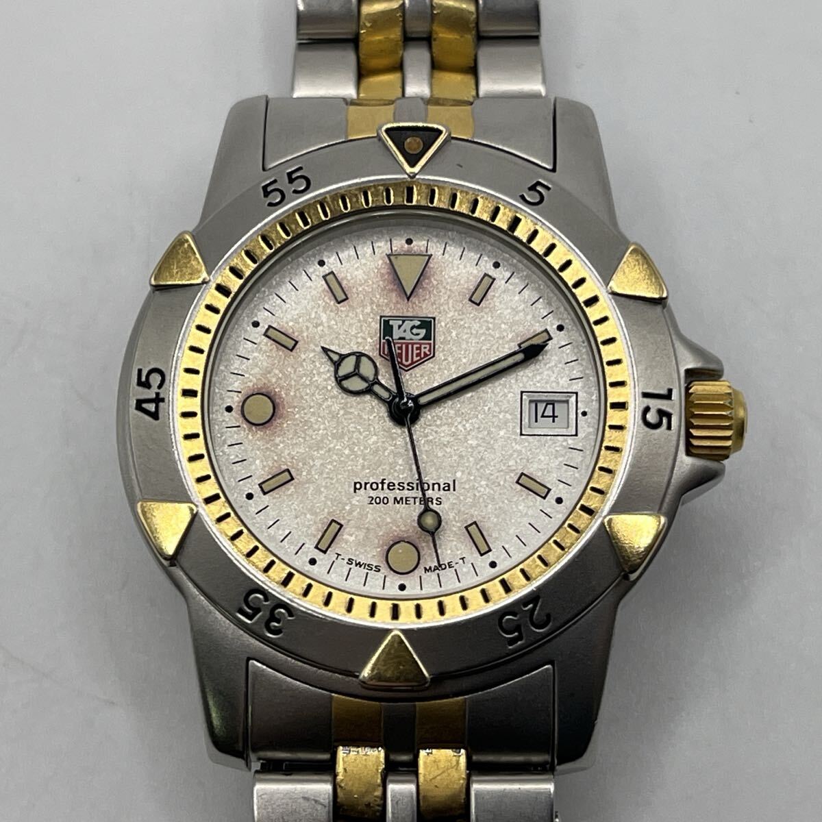TAG HEUER professional 200 METERS 955.713G タグ・ホイヤー クォーツ ダイバーズウォッチ 3針 デイト メンズ