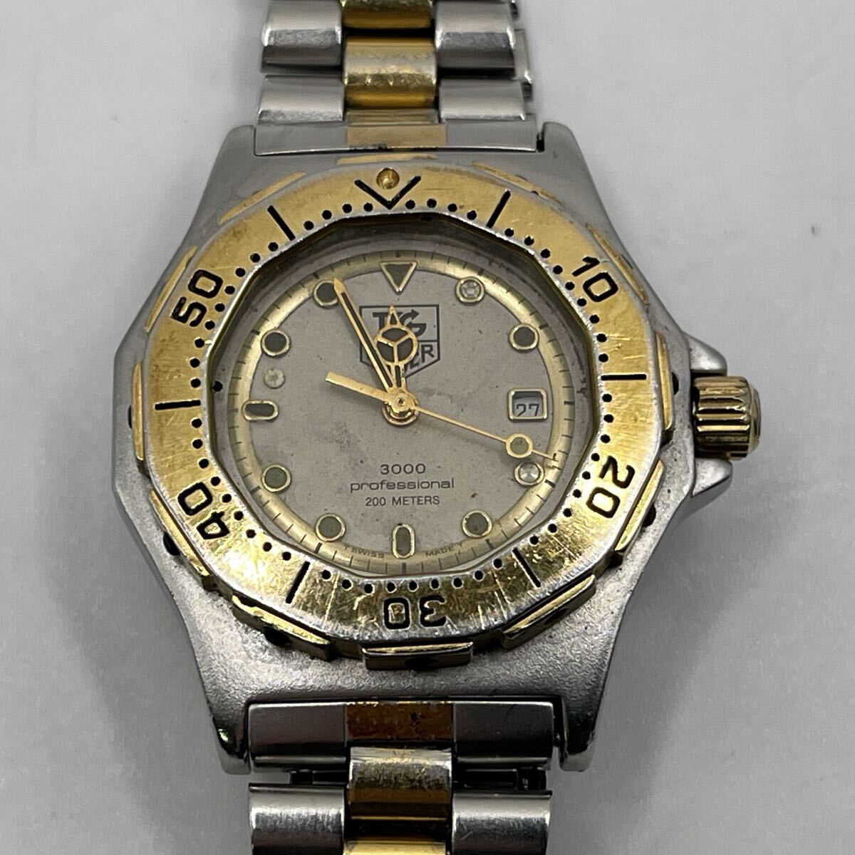 TAG HEUER 2000 professional 200 METERS 934.215 タグ・ホイヤー クォーツ ダイバーズウォッチ 3針 デイト レディース