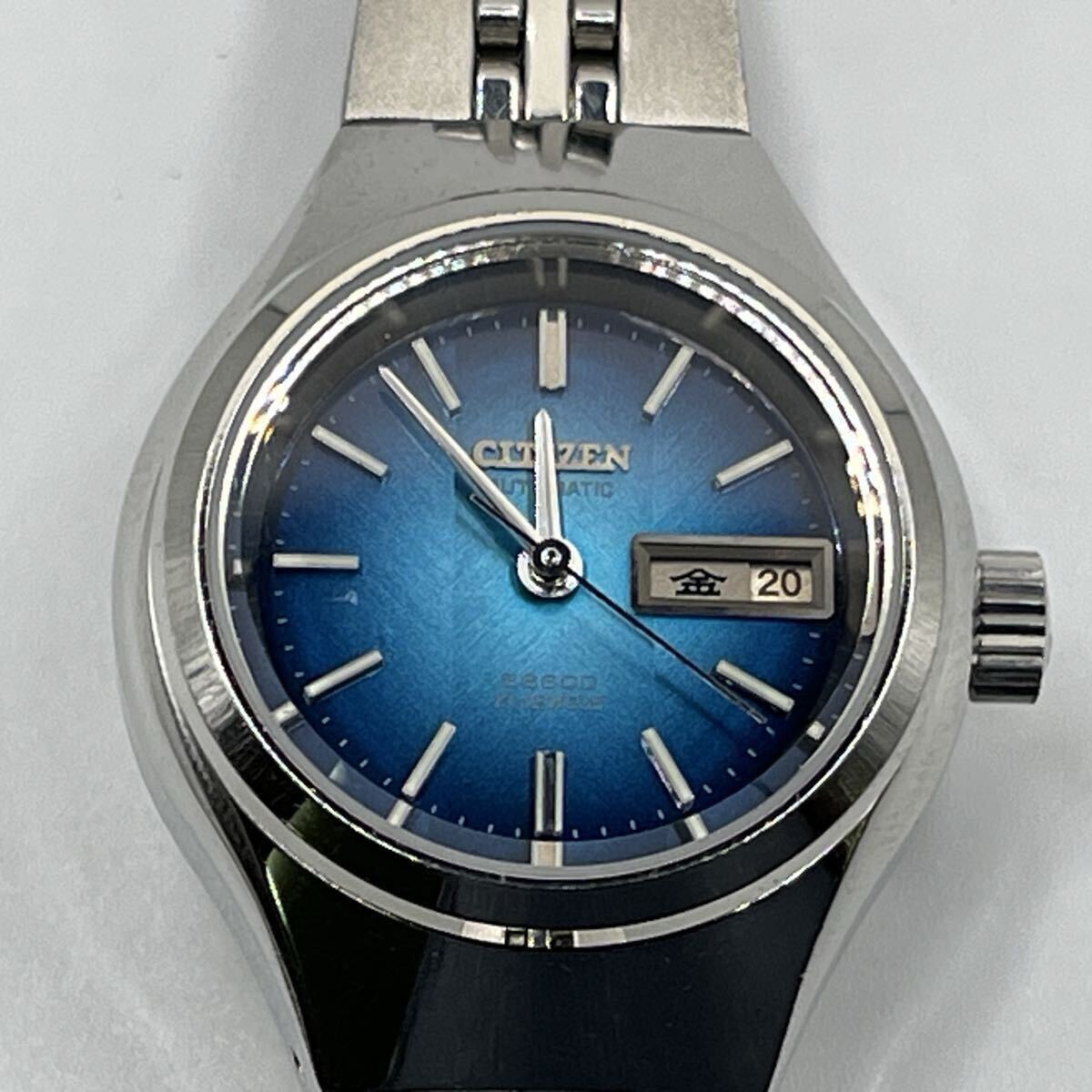 CITIZEN AUTOMATIC 28800 21 JEWELS 4-661001Y GN-4W-S シチズン 自動巻き 21石 3針 デイデイト 動作品