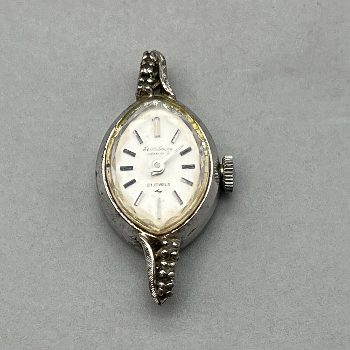 SEIKO SOLAR Special 23 JEWELS WGF 1040-7060 セイコー ソーラー スペシャル 手巻き 2針 オールドモデル アンティーク 動作品