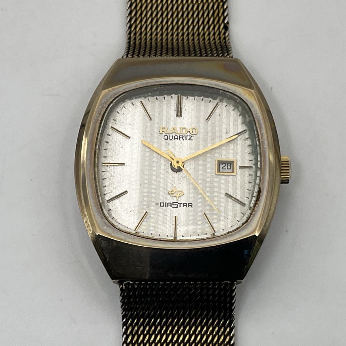 RADO QUARTZ DIASTAR K161 ラドー ダイヤスター ダイアスター 3針 デイト アンティーク