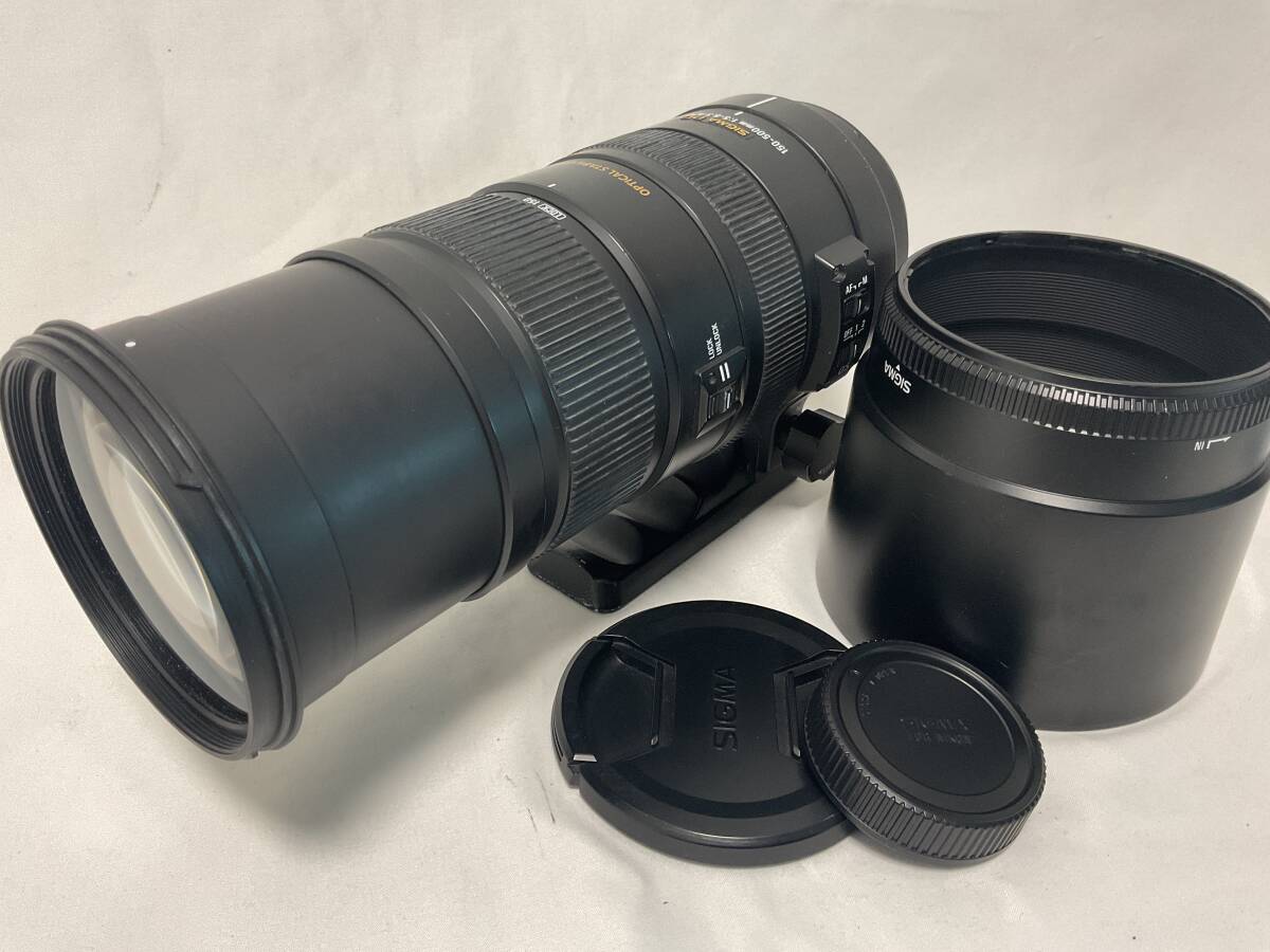 SIGMA DG For Nikon 150-500㎜ 1:5-6.3 APO HSM 中古レンズ