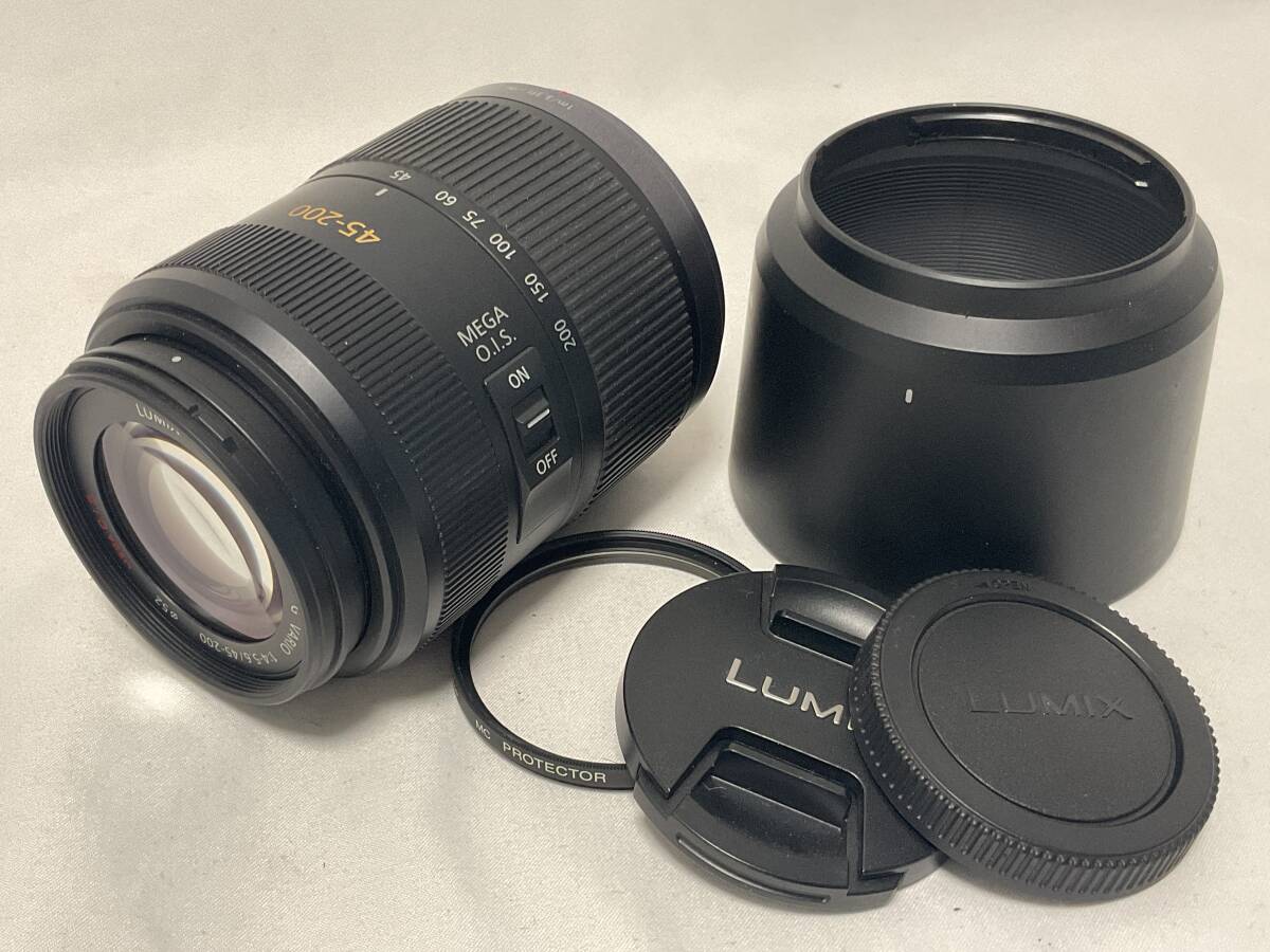 Panasonic LUMIX G VARIO 1:4-5.6/45-200 中古レンズ