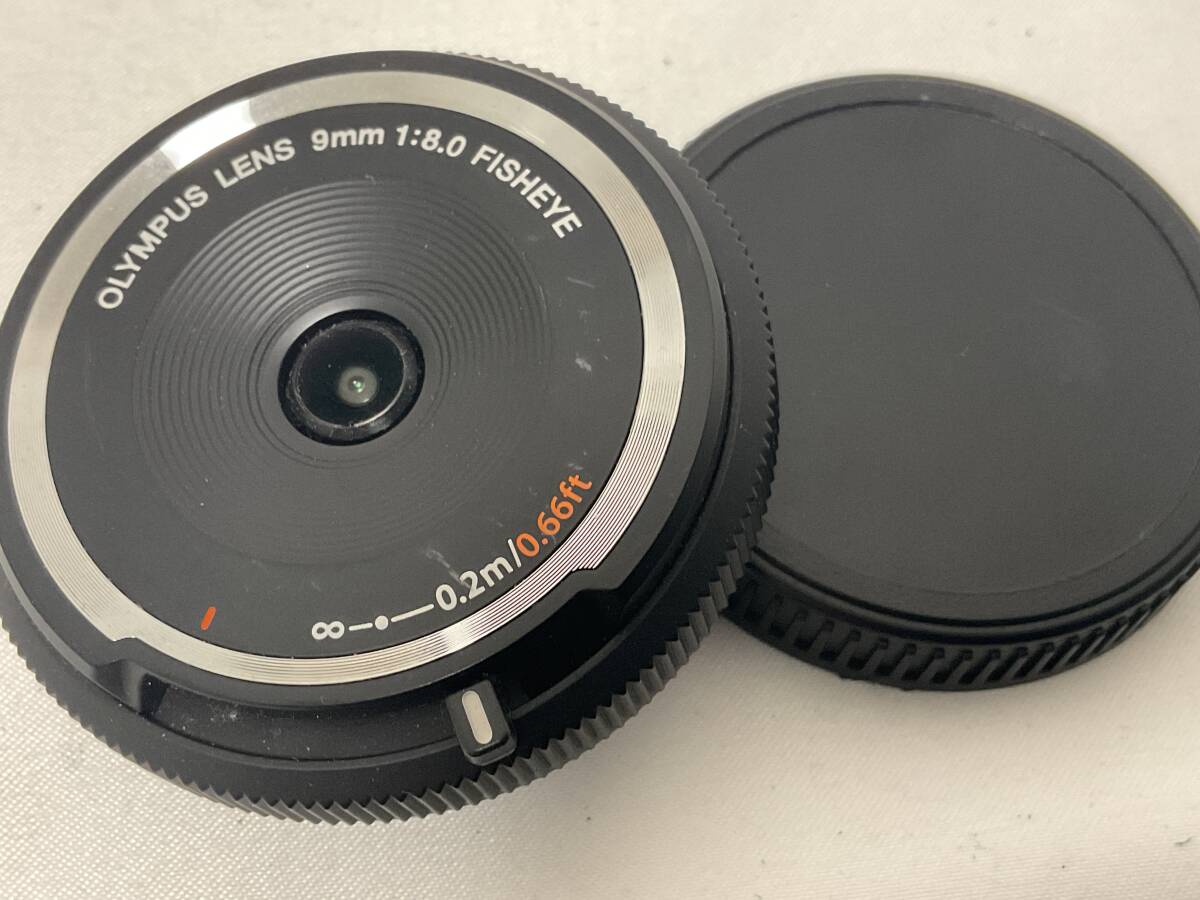 OLYMPUS LENS 9ｍｍ 1:8.0 FISHEEYE 中古レンズ
