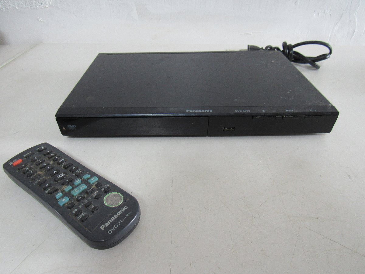 ●パナソニック DVD-S500-DVDプレーヤー