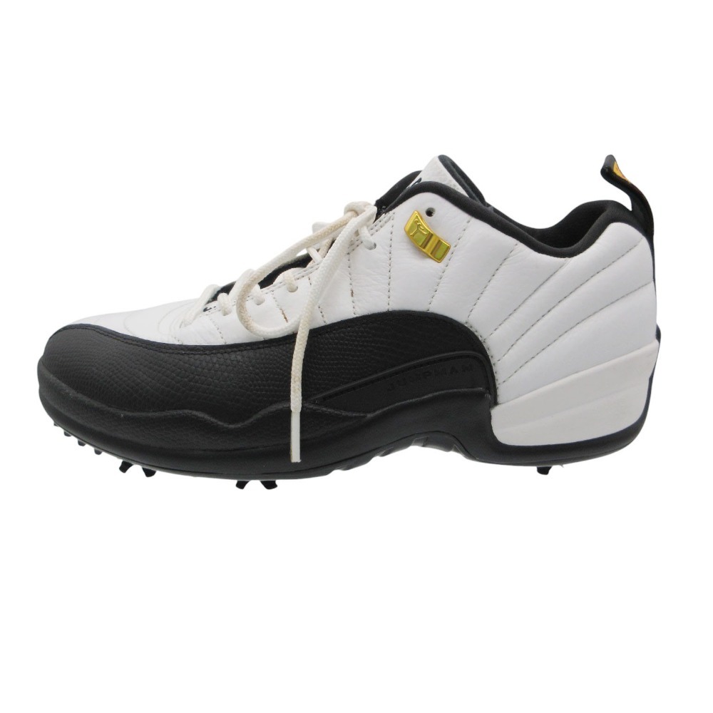 NIKE ナイキ DH4120-100 AIR JORDAN12 Low Golf Taxi ゴルフシューズ エアジョーダン12 ローカットスニーカー 27.5cm 【中古】