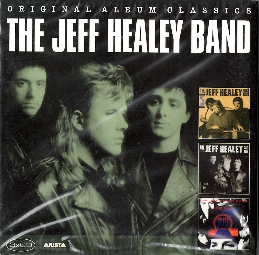 【新品CD（輸入盤3CD）】ORIGINAL ALBUM CLASSICS / The Jeff Healey Band　ジェフ・ヒーリー
