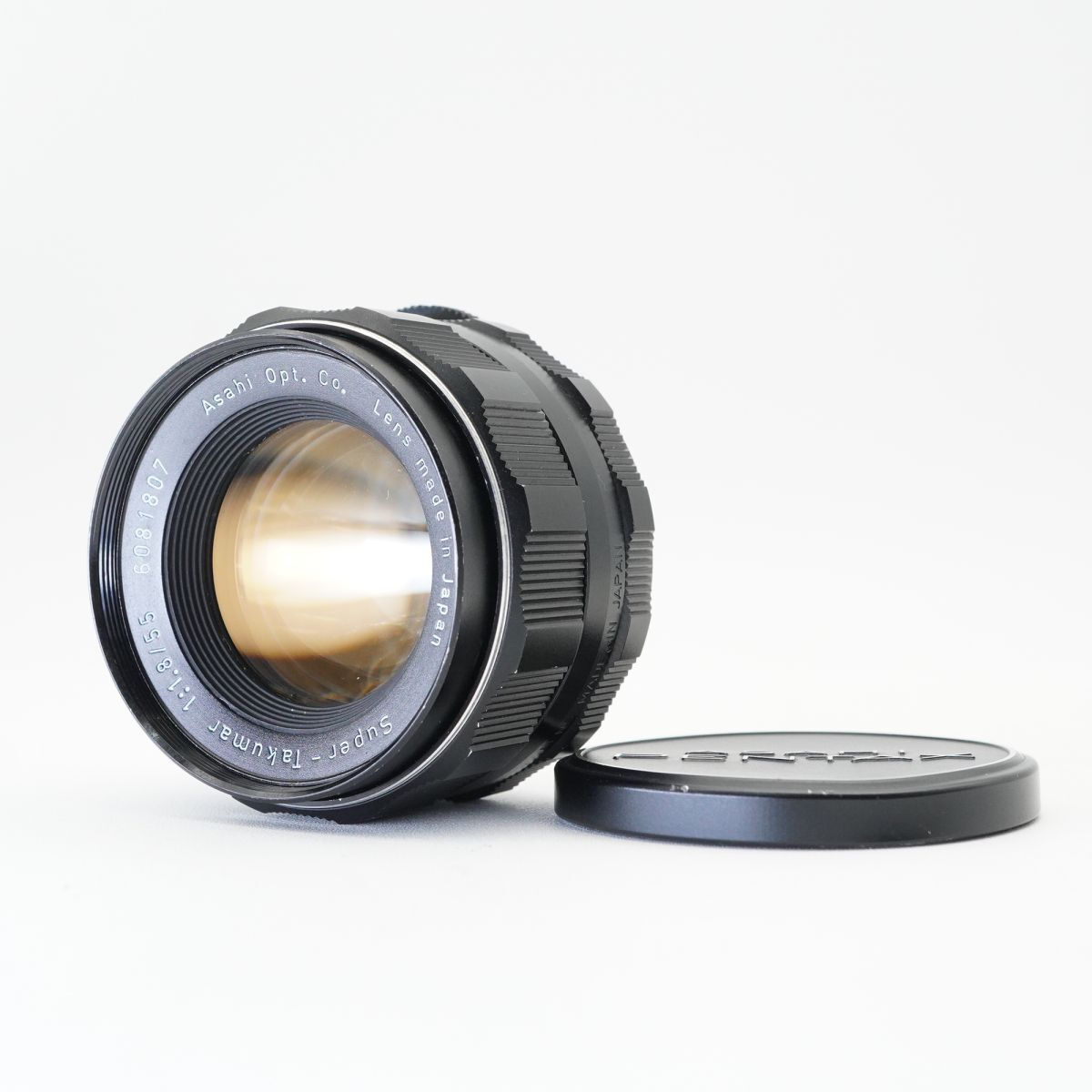 美品 動作確認済 PENTAX ペンタックス Super-Takumar 55mm F1.8 M42マウント 単焦点オールドレンズ #B2986