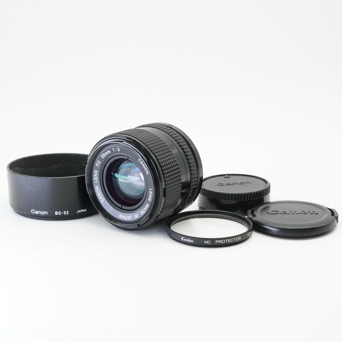 実用品 動作確認済 Canon キヤノン New FD 35mm F2 単焦点 MF オールドレンズ #B3232